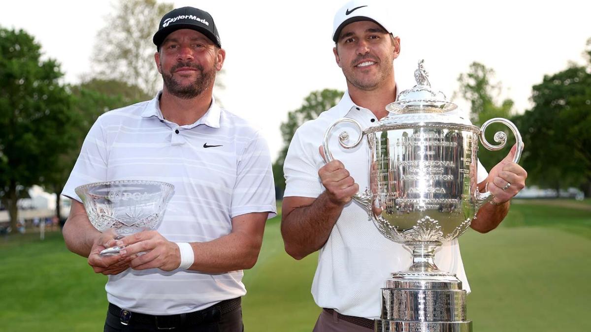 Michael Block and PGA Championship winner Brooks Koepka